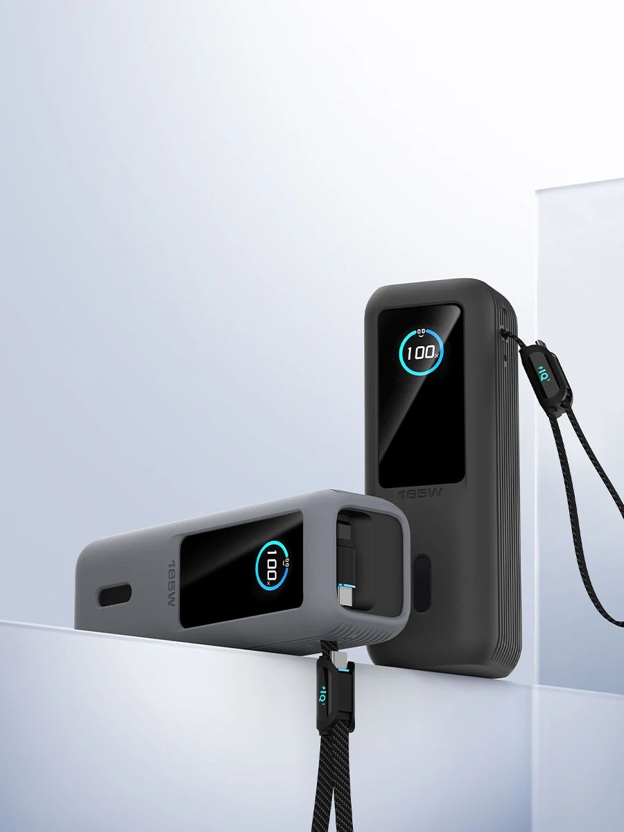 Silikonhülle für Anker Zolo 25000 mAh 165 W Power Bank, tragbares Ladegerät, Schutzhülle, Reise-Tragetasche, TF/SIM-Aufbewahrungstasche