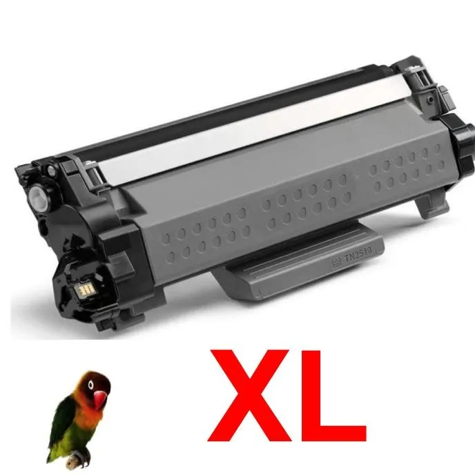 Compatible toner for Brother TN2510XL TN-2510 XL TN2510 XL Toner cartridge for Brother DCP-L2610 / DCP-L2627 / DCP-L2660 / DCP-L2665 / HL-L2400 / HL-L2445 / HL-L2447 / MFC-L2800 / MFC-L2827 / MFC-L2860 3000 C. 5%