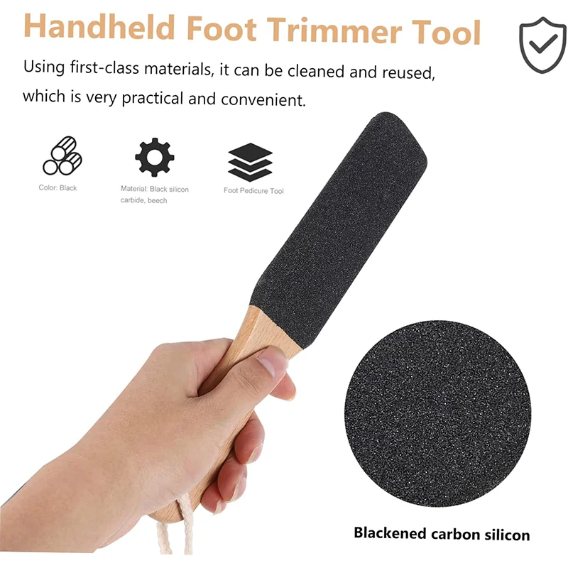 Foot File & Callus Remover  - Electric & Manual, for Dead Skin, Heels, Rough Feet, Washable, Pain-Free Pedicure