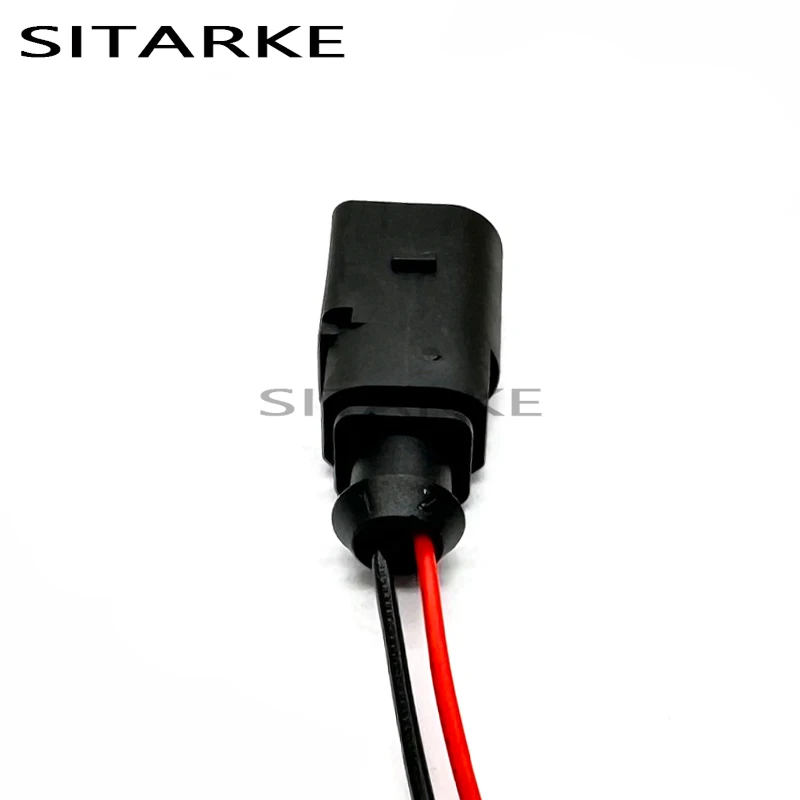 1 Pc 2 Pin Wiring Harness 1J0973802 For VW EOS Golf Passat Audi 2 Way Plug Flat Contact Housing Socket Connector Cabl