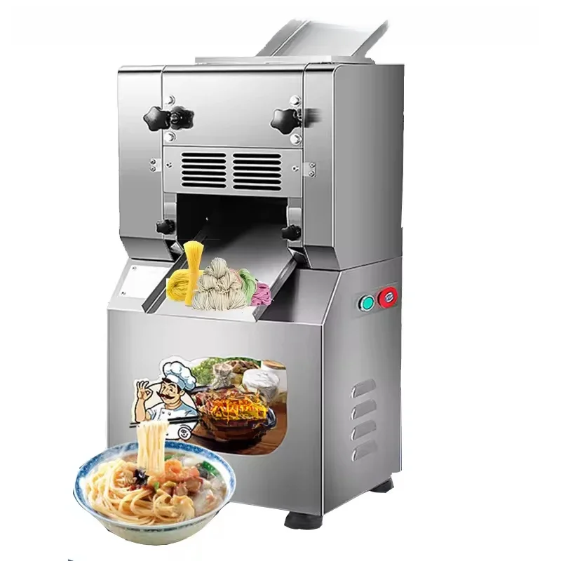110/220V Electric Dough Roller Stainless Steel Desktop Pasta Kneading Dumpling Maker Noodle Press Machine Noodle Machine