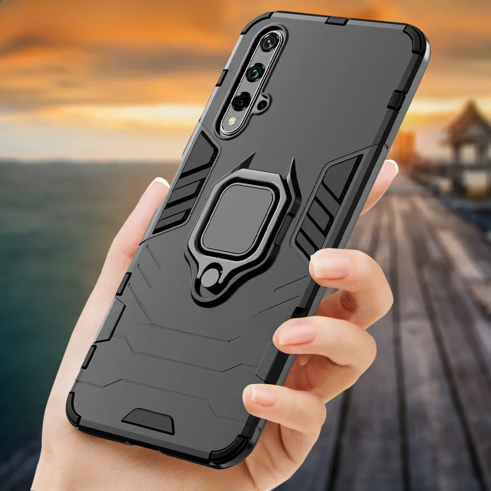 Keysion-caso armadura à prova de choque para huawei mate 30 20 pro p30 p20 lite p inteligente y5 y6