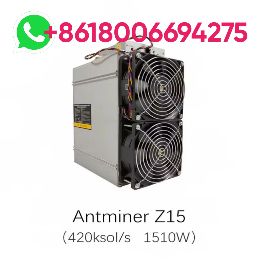 

B. NEW STOCK Bitmain Antminer Z15 420 ksol/s 1510W Zcash (ZEC) MINER