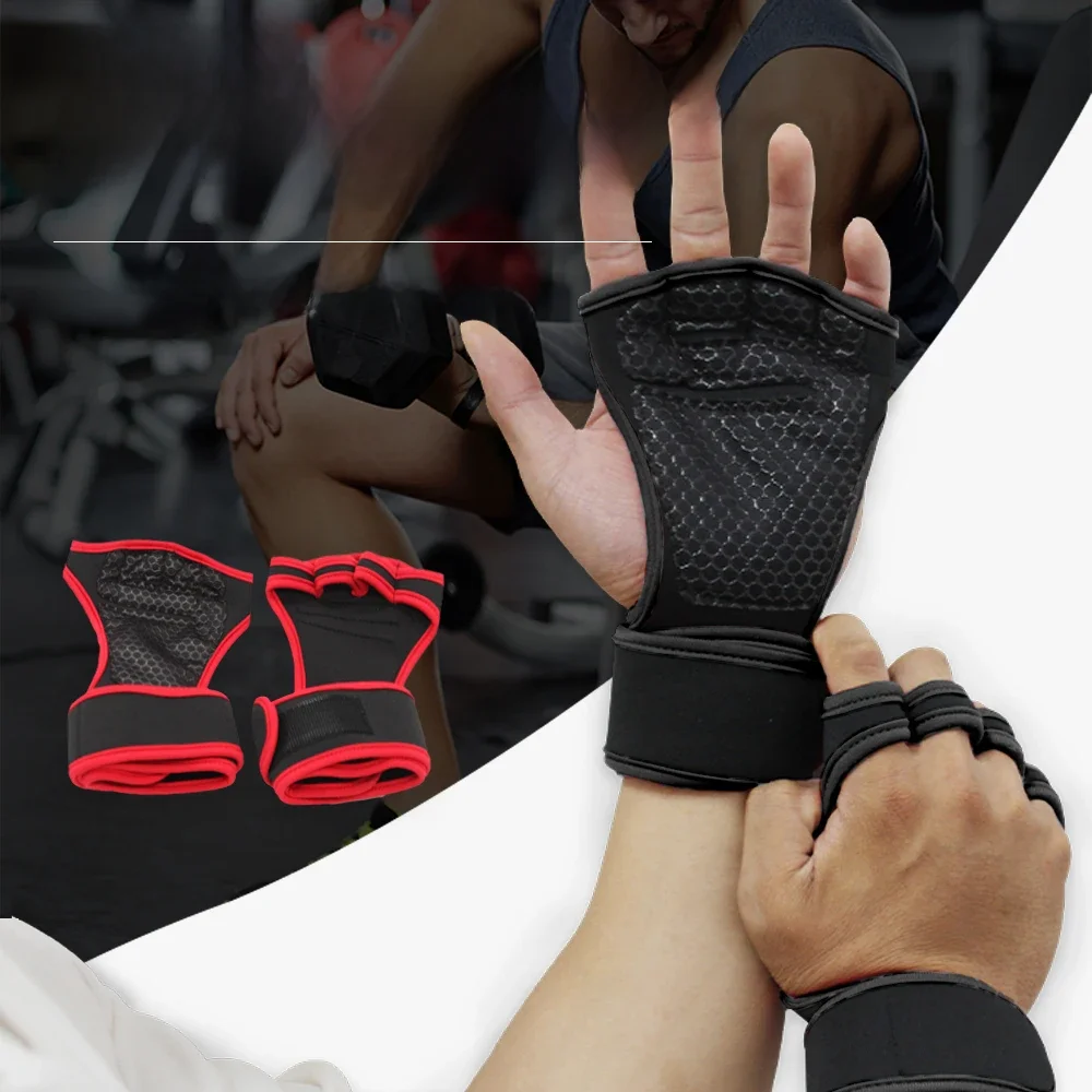 AliExpress cycle zone Half Finger Weight Training Gloves for Men Women Fitness Sports Wrist Palm Protector Gloves