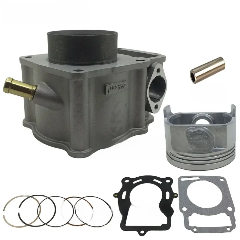 Zongshen CB250 CQR M7 R8RTF ZS169MM chłodzony wodą Cylinder motocyklowy zestawy z tłokiem i sworzniem 69mm — zdjęcie 2