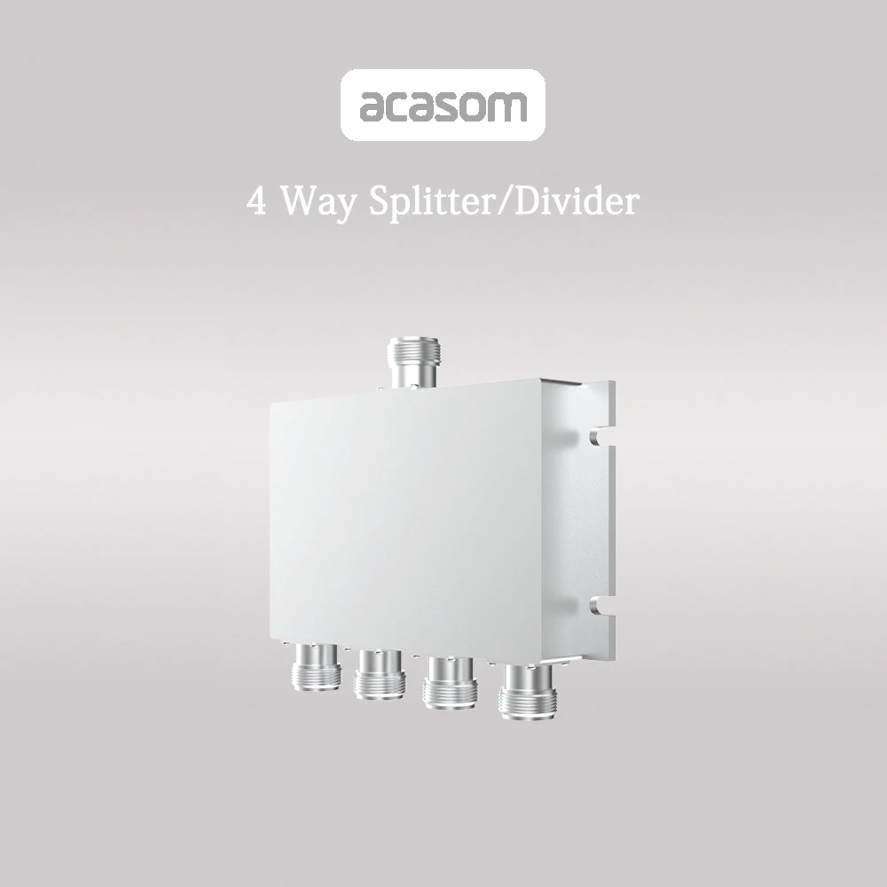 600MHz-6000MHz 4 Way Microstrip Line Splitter 2.4GHz 5.8GHz Power Divider WIFI Wilkinson Type Divider RF Low Power