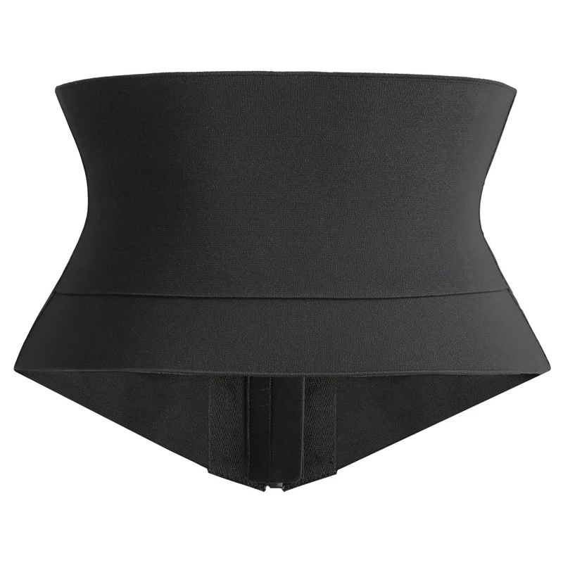 Sexy Women\'s Underbust Waist Trainer Corsets Hourglass Workout Tummy Control Body Shaper Black Girdle Waist Cincher Short Torso