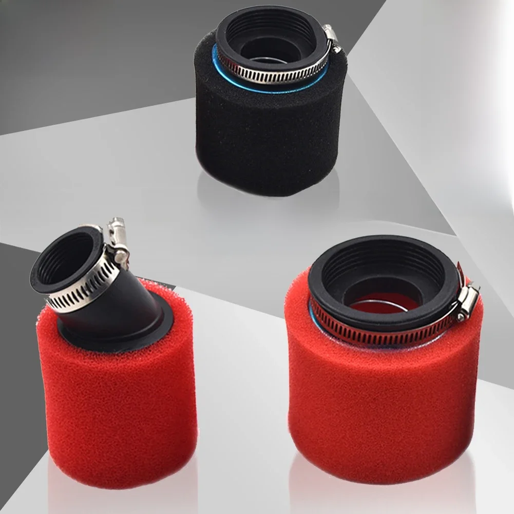 Pour carburateur pz30 200cc 250cc ATV PIT DIRT BIKE moto 35 38 42 45 48mm filtre à Air degré anglé mousse Pod nettoyant