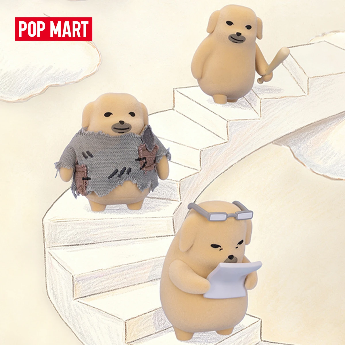 Image of 【EU EXKL. VERSAND】POP MART Nudaeng The Meh Series Figuren 1 Stück/6 Stück Mystery Box Süßes Geschenk