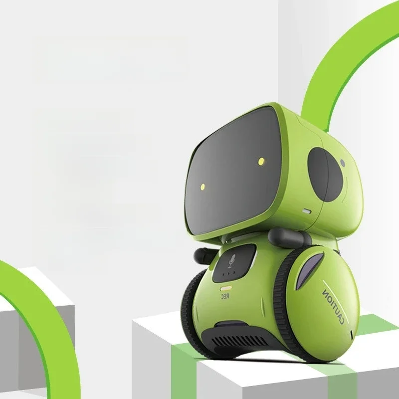 Robot Emo intelligent, robots dansants, commande vocale, capteur, chant, danse, répétition, jouet robot pour garçons et filles, robots parlants