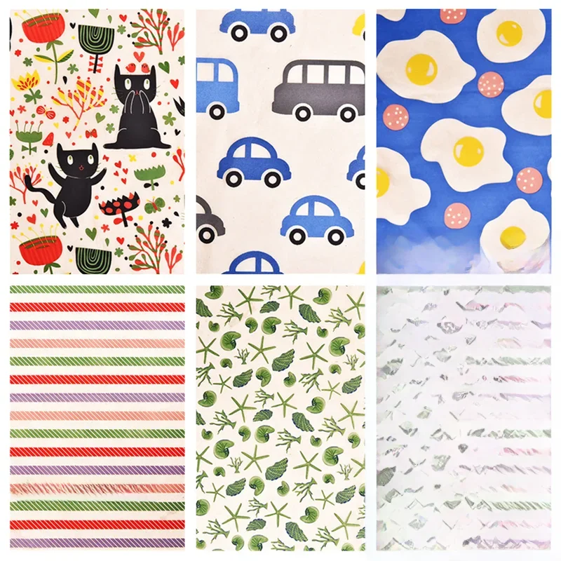 Nouvelle poterie argile sous glaçure dessin animé décalcomanie papier bricolage céramique coloration transfert papier Jingdezhen haute température sous glaçure décalcomanie