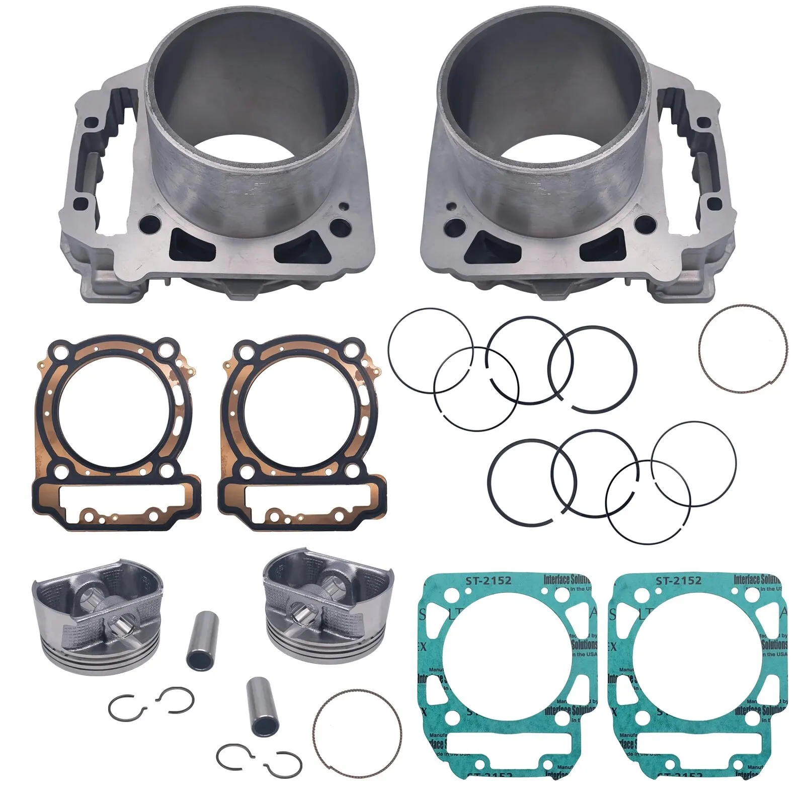 

2 sets BRP 800 Cylinder Kit(With bushing) FOR BRP800CC ATV UTV 4x4QUAD BIKE Engine Parts QUAD GO KART 420413430 ODES800 Odes 800