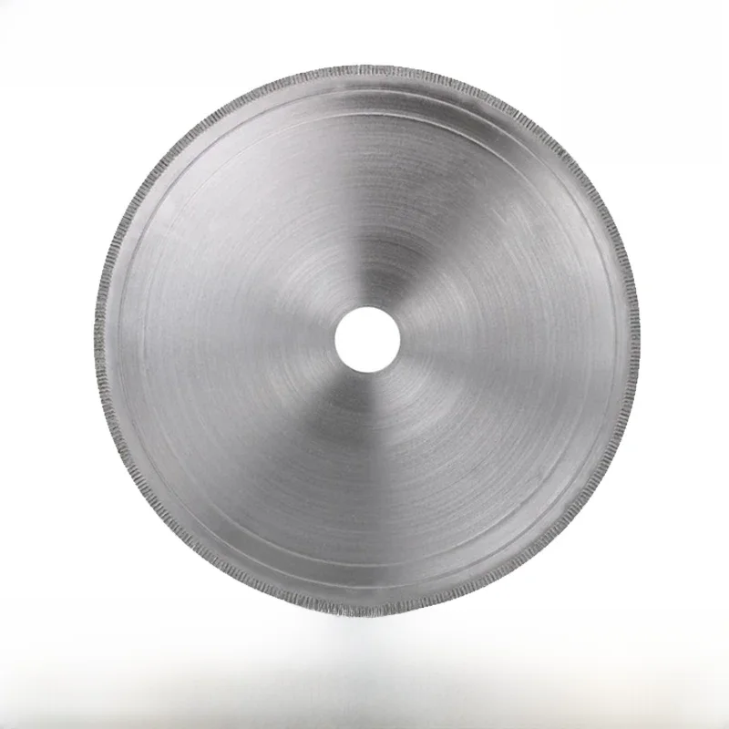 180MM diamentowe piły lapidarium wykończenia ostrze Super cienkie krawędź prosta mokra tarcza tnąca biżuteria Jade narzędzie 22.23mm/20mm — zdjęcie 2