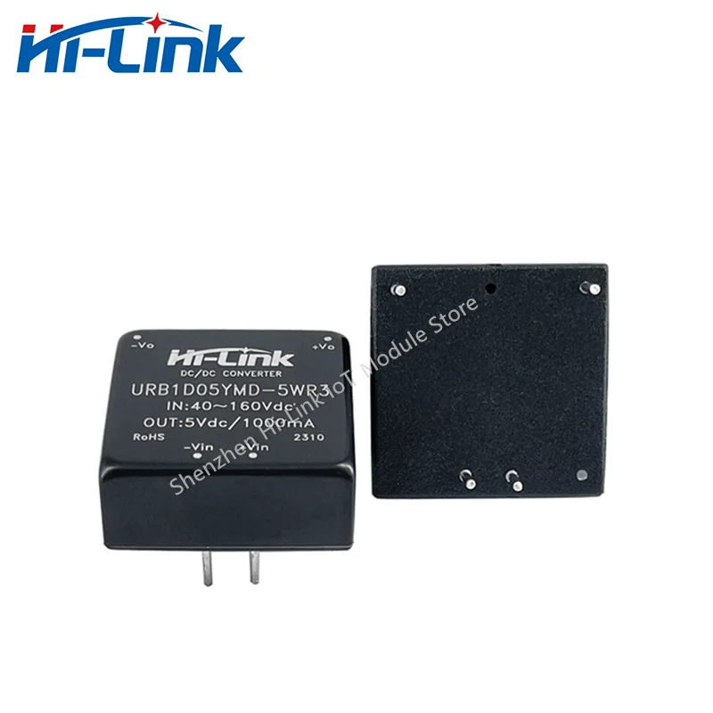 ตัวแปลงแหล่งจ่ายไฟแบบแยกขนาดเล็กประสิทธิภาพสูง5วัตต์ URB1D05YMD-5WR3ไฟฟ้ากระแสตรง/กระแสตรง5โวลต์110โวลต์ถึง5โวลต์2ชิ้น