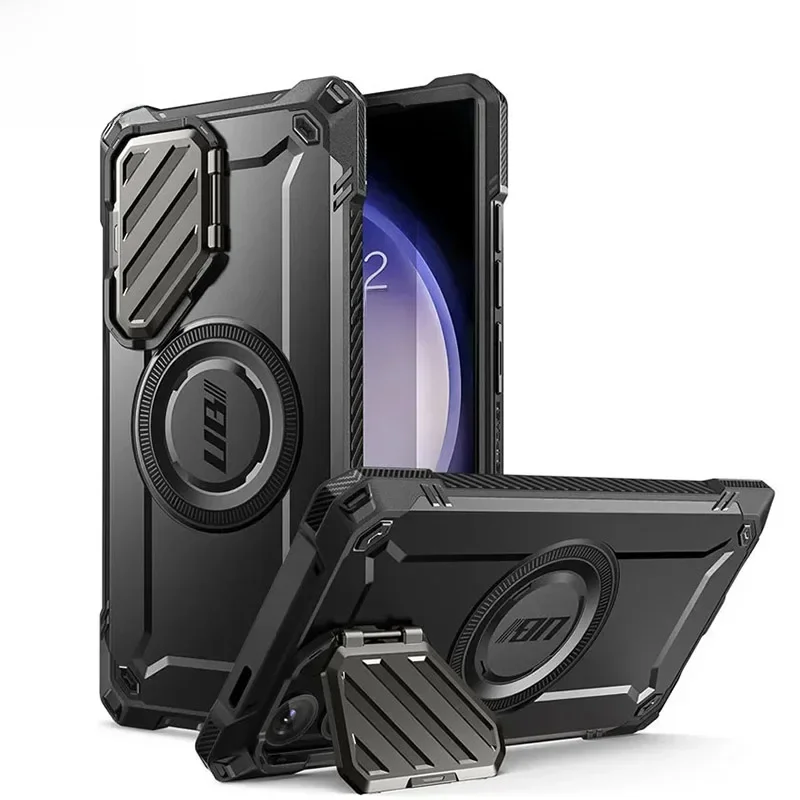 Etui SUPCASE do Samsung Galaxy S24 Ultra 6.8 cala 2024 UB Mag XT, wytrzymałe etui na całe urządzenie z osłoną aparatu i wbudowaną podpórką. — zdjęcie produktu 7