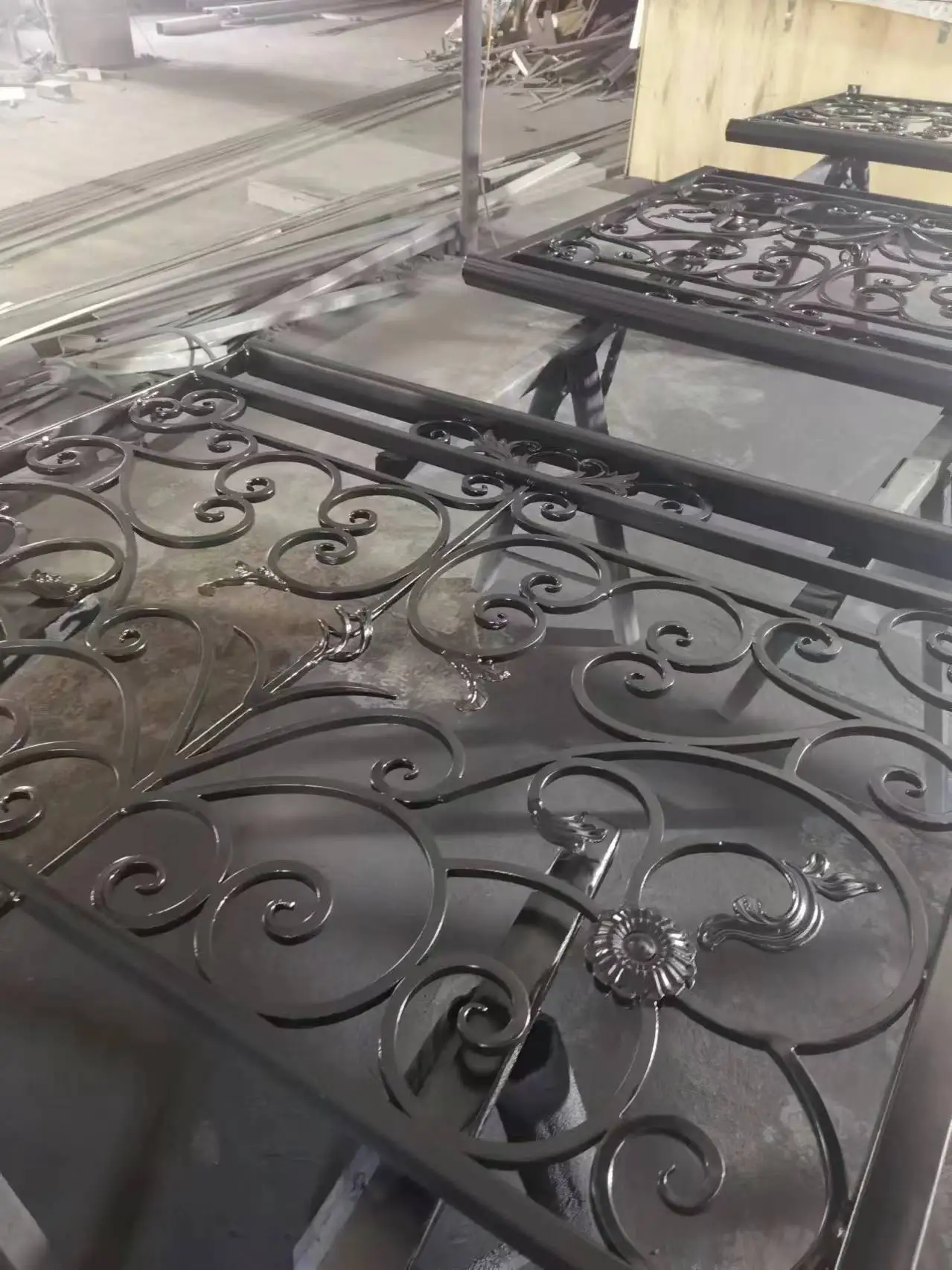 wrought iron railings balcony balustrade staircases