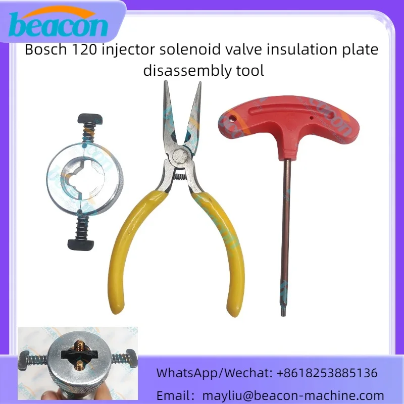 

Инструмент для разборки изоляционной пластины дизельного инжектора серии 120, инструмент для снятия проставки электромагнитного клапана G4-47