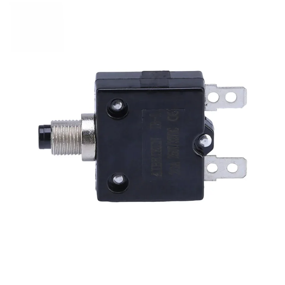 1 PC réinitialiser interrupteur thermique 10A 15A 20A 25A 30A 40A 50A protection contre les surcharges disjoncteur protecteur de surcharge