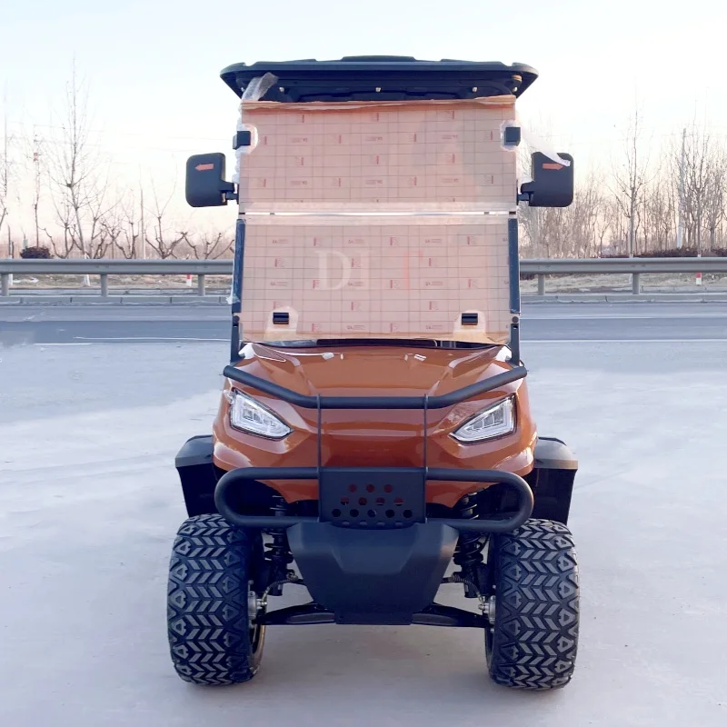 China Factory Wholesale OEM ODM Multifunctional Sports Sightseeing Car Classic 4 Seater 60v 4000w Club Electric Golf Cart