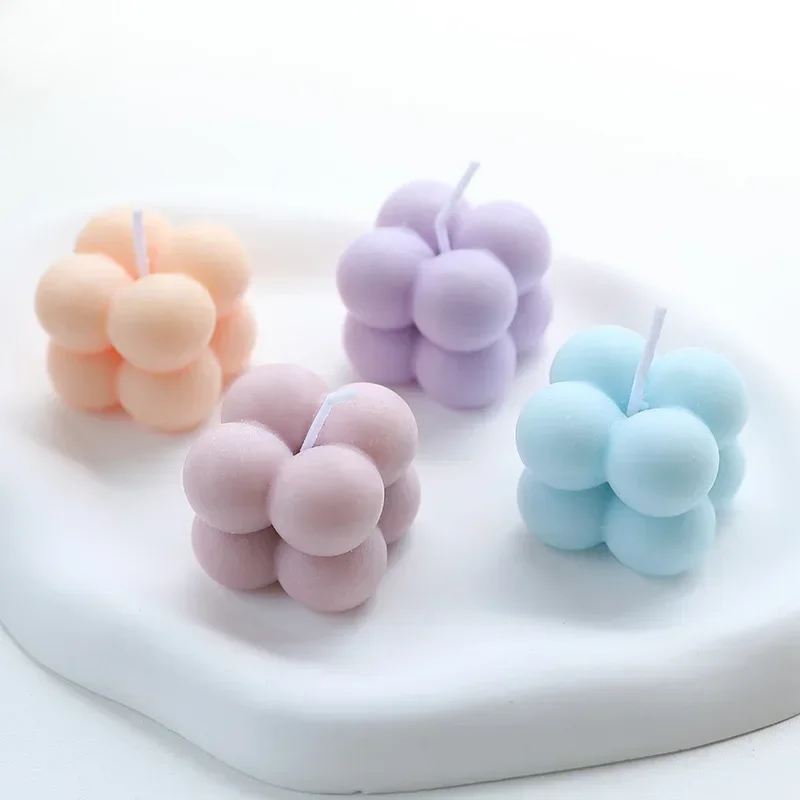 Petit mini cube parfumé en forme de bulle, avertir ci-après les pour la maison, la chambre, le festival de mariage, la décoration de fête, l'esthétique, le souvenir