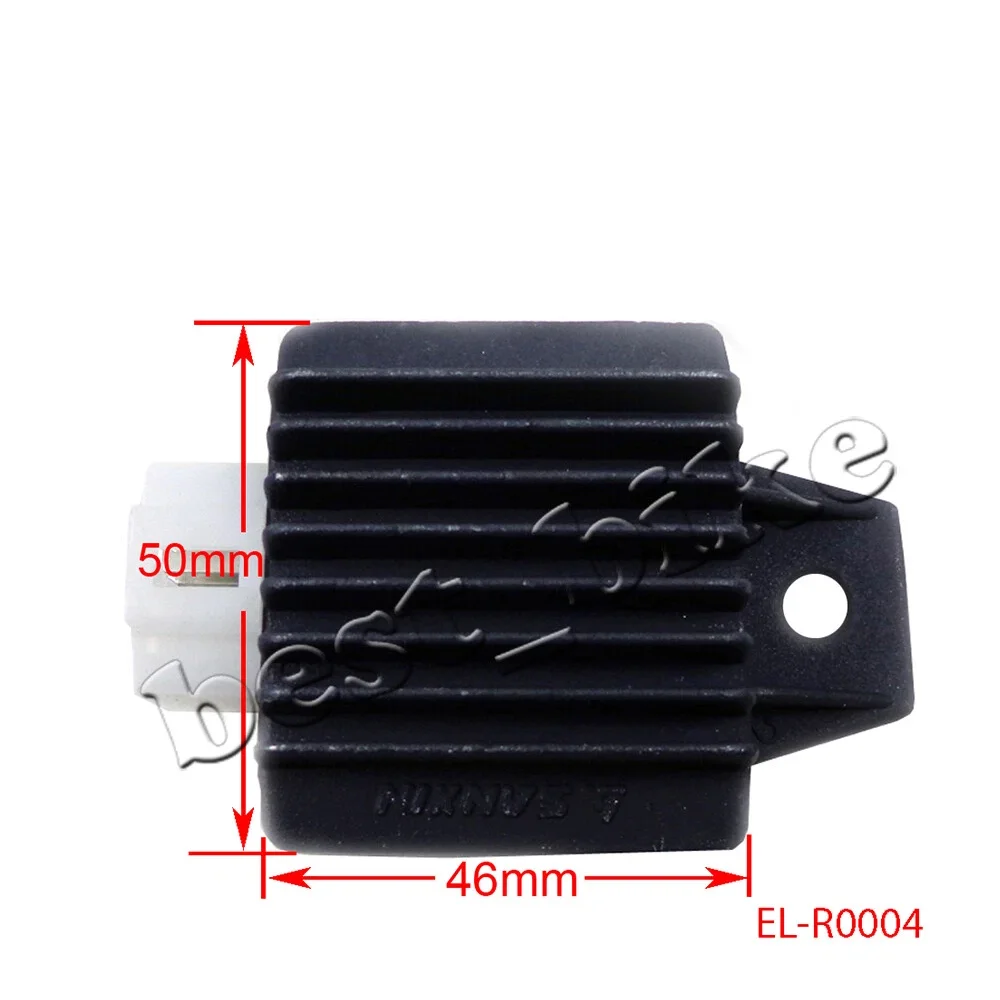 Voltage Regulator Rectifier 4 Pin 12v GY6 50cc 125cc 150cc 250cc Dirt Bike Quad