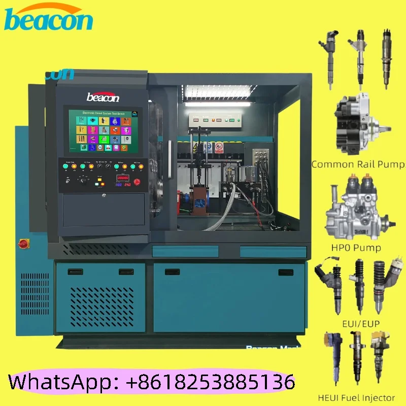 Multifunctional Diesel Fuel Injection Test Bench CR919 Common Rail Injector Pump HEUI EUI EUP Testing Machine