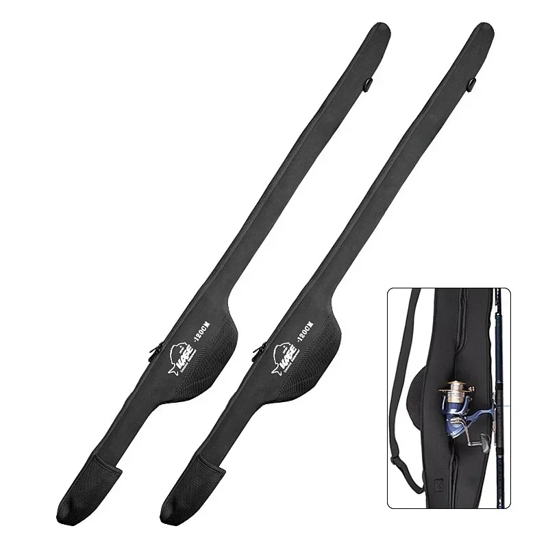 Juste de pêche télescopique à filature, étui de stockage de bobine de moulinet, sac en nylon Electrolux, plus récent, 115 cm, 120 cm, 125 cm, 130 cm, 135 cm, 140cm, J556