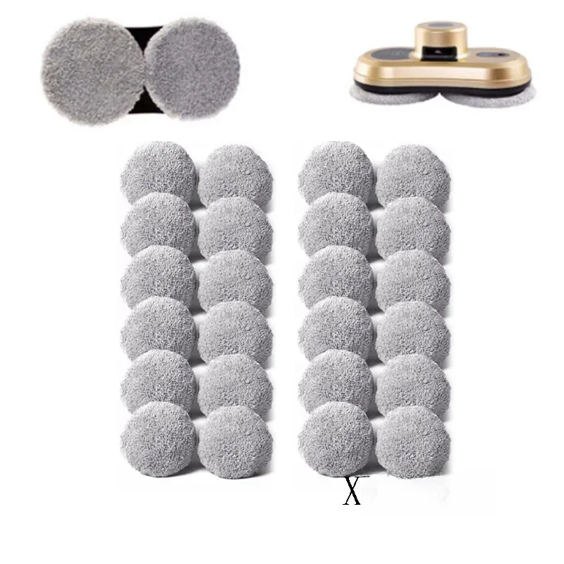 Pour hobot 188 168 198 388 lingettes nettoyantes pour vitres Puruikai chiffon de nettoyage PhoReal nettoyage de vitres robot vadrouille chiffon accessoires pour aspirateur