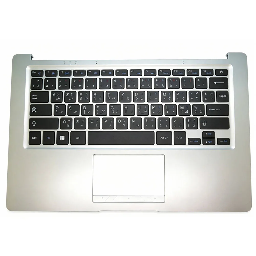 Laptop PalmRest&Keyboard EZBOOK S5 For Jumper MB3008064 F0044-064 MB27716023 XK-HS002 YXY-NB93-64 Without Touchpad New