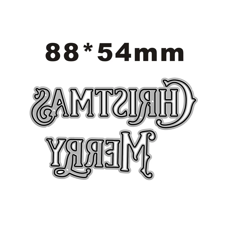 New English Alphabet Trademark Craft Embossing Mold 2022 Metal Cutting Dies for DIY Decorative Scrapbooking Album Card Making