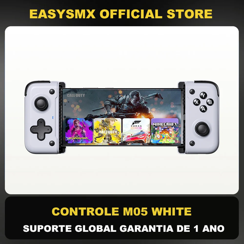 EasySMX M05 Type C Mobile Phone Controller Compatible with Android Phone, Cloud Gaming Xbox Game Pass, STADIA, XCloud, GeForce