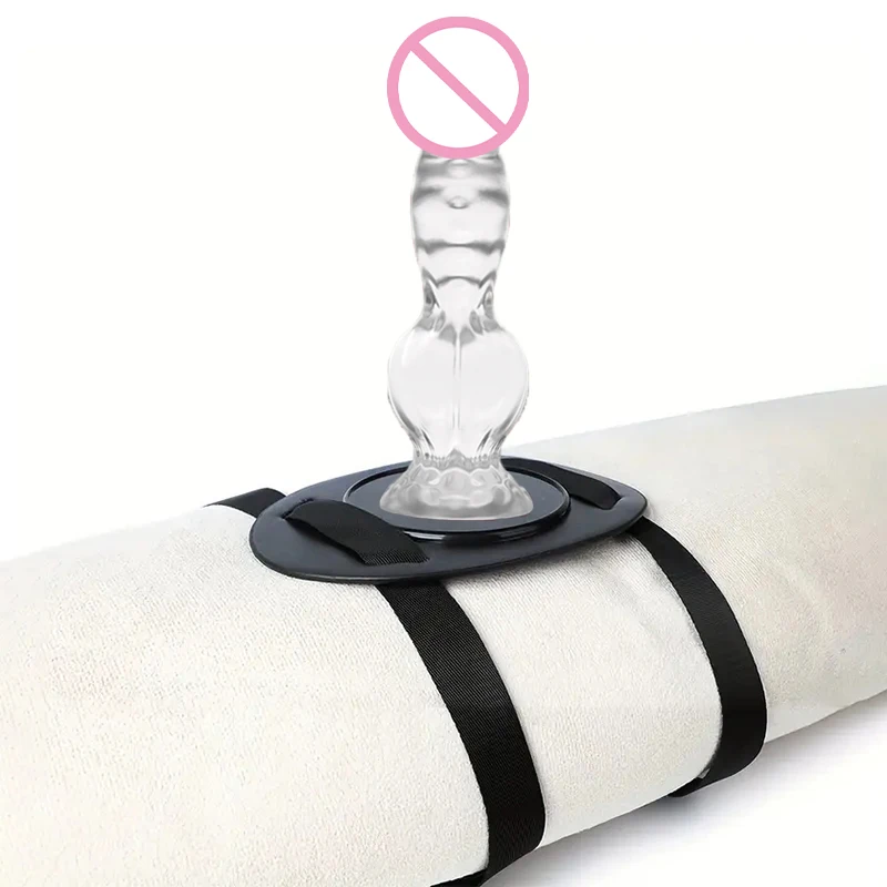 حامل قضيب دسار قابل للتعديل مع حزام، مناسب للأزواج، متوافق مع الوسائد أو الأثاث، لا يتطلب بطارية، #6