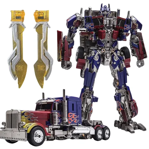 30CM 변환 로봇 장난감 사령관 Optimus 합금 로봇 Jetfire Autobots Figuras 모델 어린이 선물