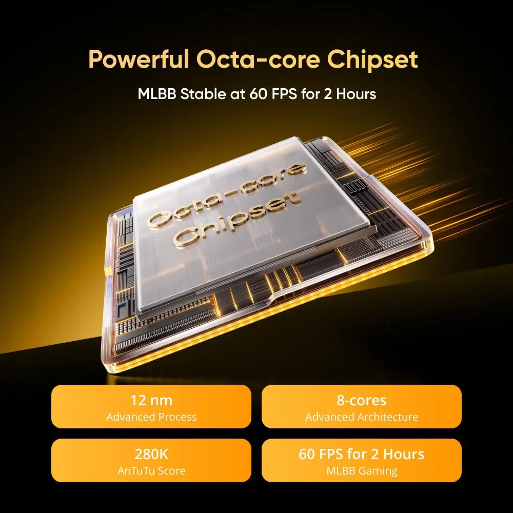 Versión Global realme Note 70T AI Smartphone 6,75 pulgadas 90Hz pantalla 6000mAh batería 13MP Al cámara octa-core Chipset IP54 6
