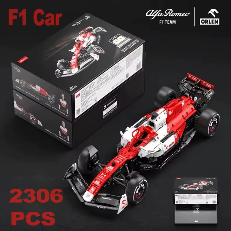 

Технический 1:8 Италия F1 гоночный автомобиль RC Formula Racing C42 строительные блоки автомобиль кирпичи игрушки подарки на день рождения для взрослых