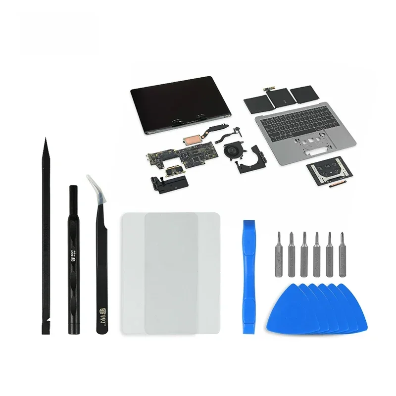 NAJLEPSZY 18 w 1 wielofunkcyjny demontaż otwieranie elektroniczne śrubokręty zestaw narzędzi do naprawy do notebooka MacBook Pro/Air — zdjęcie 2