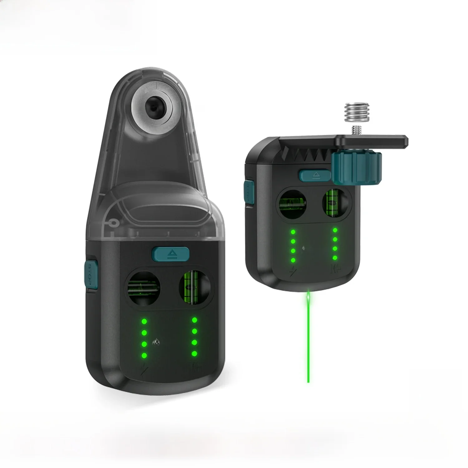 Decteam 4-in-1 laserniveau stofafscheider met lineaire laser, boor stofafscheider, muurbeugel voor doe-het-huisdecoratie - afbeelding 2