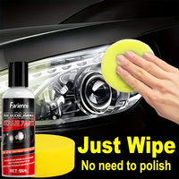 Headlight repair wax,can fix yellowing,oxidation,cloudiness.Better lighting is needed in bad weather.Universal for car headlight