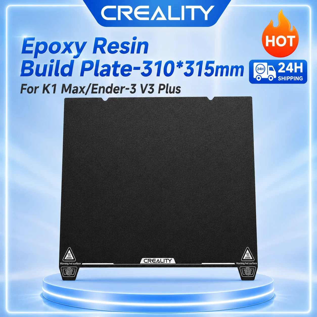 

Creality Epoxy Resin Build Plate for Ender Series K1 K1-max 3D Printer Double-sided Build Plate 3D Printer Accessories