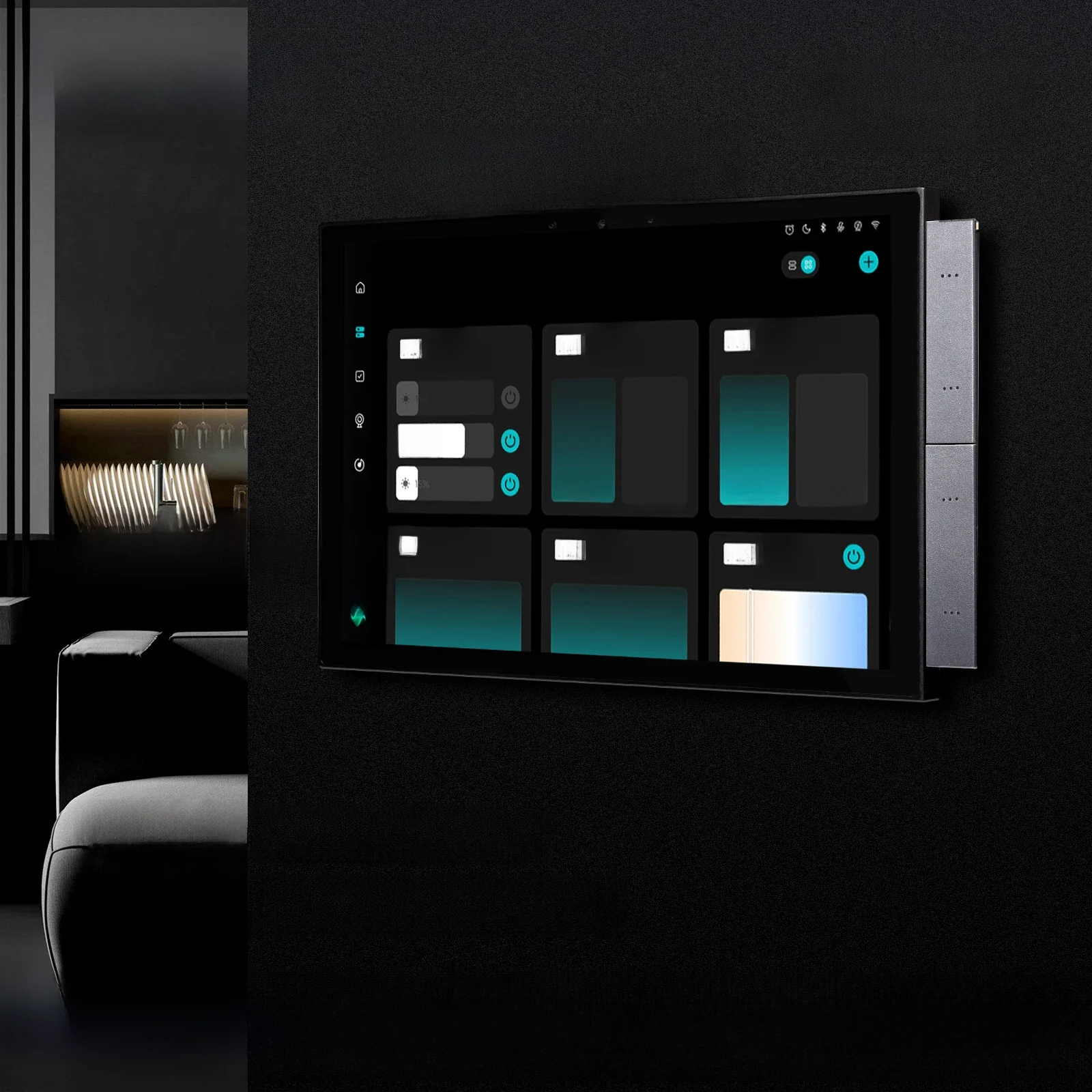 MOES Tuya Smart Home-bedieningspaneel Max 10,1 inch touchscreen met Bluetooth Zigbee Gateway Ingebouwde gebouwintercom Compatibel - afbeelding 2