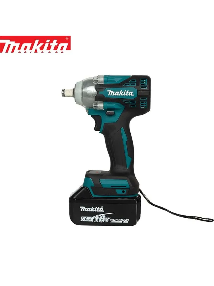Makita DTW300 18V Gereedschapset Borstelloze Power Grote Accusleutel 330Nm Koppel Windkanon Verwijder Band Lithium Auto Reparatie