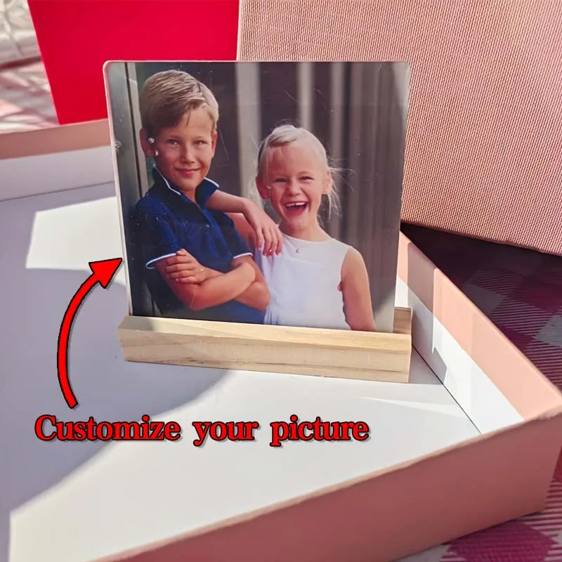 Customized Night Light, Acrylic Photo Frame, Teen Photo Frame, Personalized Gifts, Mother's Day/Father's Day Gifts