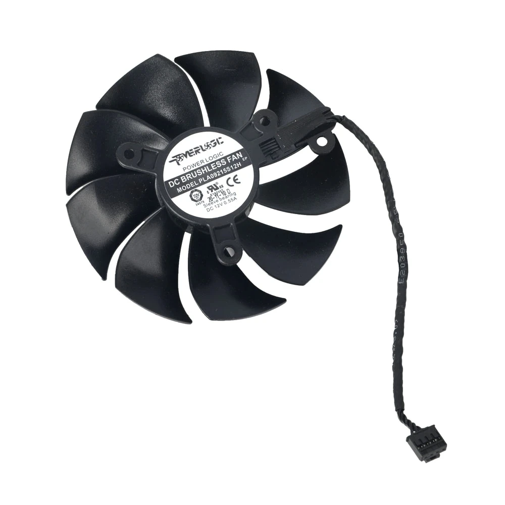 Original 87 MM PLA09215S12H 4pin CPU Kühlung Grafik Lüfter Für EVGA RTX 3050 3060 3060Ti XC GAMING Grafikkarte Lüfter