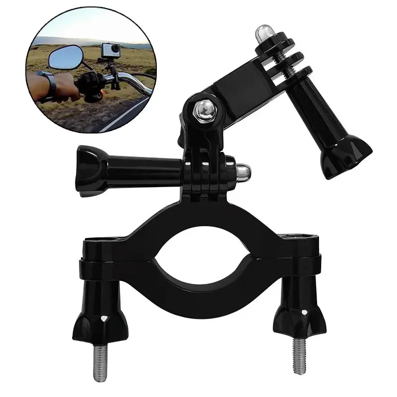 AliExpress SZSIUGT Motorcycle Ebike Handlebar Camera Holder For GoPro Hero 13 12 10 8 7 5 Action Cameras Bicycle Seatpost Mount Tripods Accessories