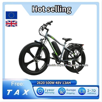 BLJ2620 Electric Bicycle bike   Mountain Off-road Electric Bicycle 13AH 48V Aluminum Alloy Frame Display Screen Liquid Bicycle