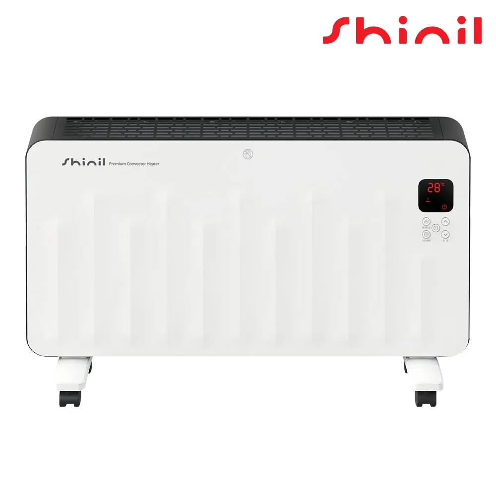 SHINIL Electronics Convector Heater Mobile Radiator Home Commercial Office SEH-CO3000 Wall Mounting Heater