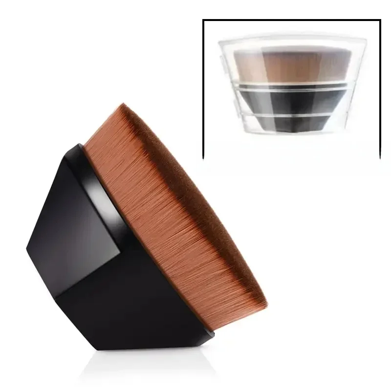 CNKESS nouveau pinceau de maquillage magique fond de teint liquide BB crème sans Trace doux haute densité fibre cheveux facile à transporter filles outils de beauté