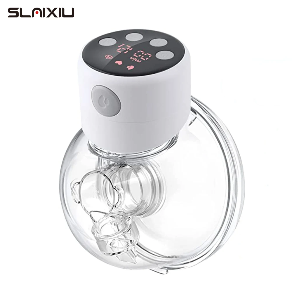 S12 Pro Portable Electric Breast Pump Silent Wearable Automatic Milker LED Display USB Rechargable Hands-Free Milker BPA Free