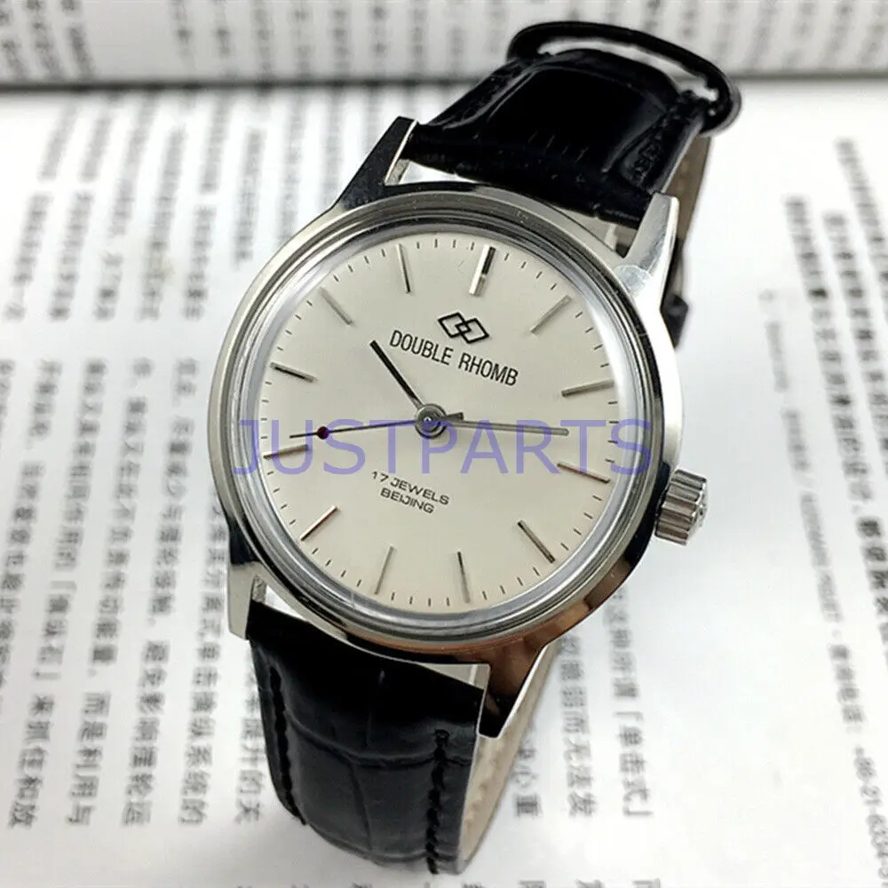 36 mm Beijing Double Rhomb Manuelle mechanische Uhr
