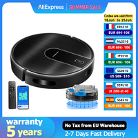 Robot Vacuum Cleaner And Wet Mop 2-in-1 LIECTROUX N7S-U,Smart Mapping,WiFi App,4000Pa,BLDC Motor,Ideal for Pet Hair,Carpet,Floor
